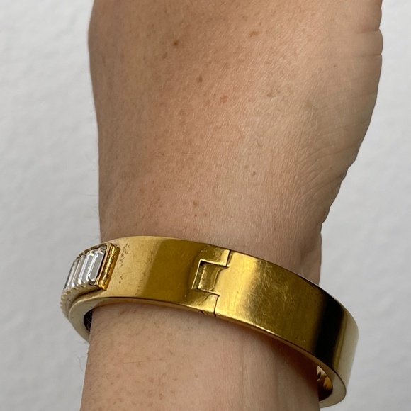 Michael Kors Black Friday clear rhinestone  Bangle Bracelet - Picture 7 of 16